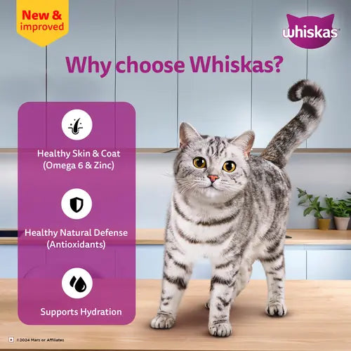 Whiskas Cat Gravy - Ocean Fish Flavor, 80g