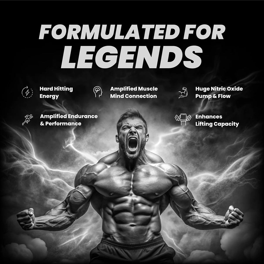 BigMuscles Karnage Black Preworkout, 420g