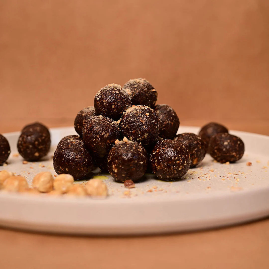 Peanut Chocolate Laddoos - No Added Sugar