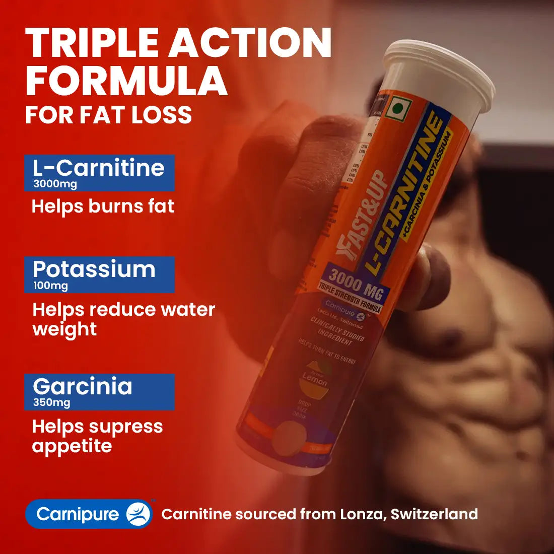 Fast&Up L-Carnitine 3000mg