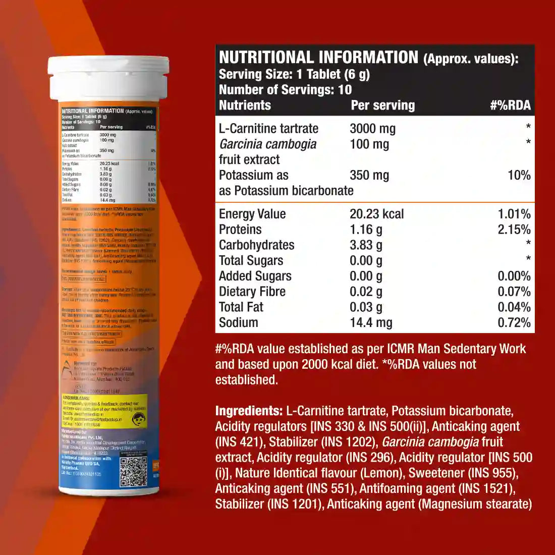 Fast&Up L-Carnitine 3000mg