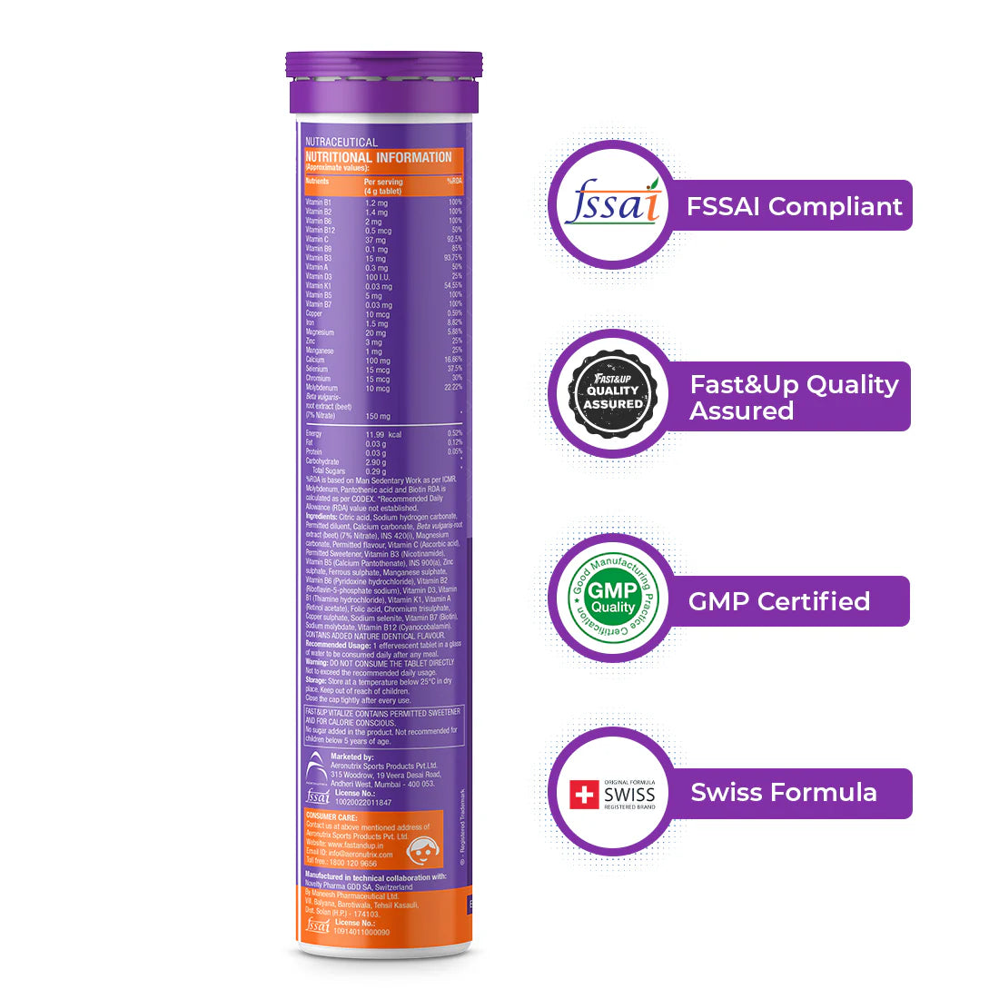 Fast&Up Vitalize - Multivitamins
