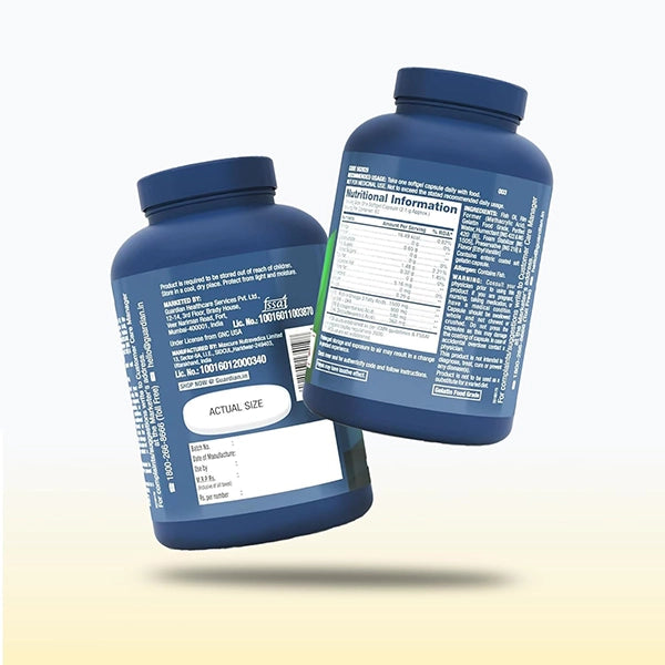 GNC Fish Oil, 60n