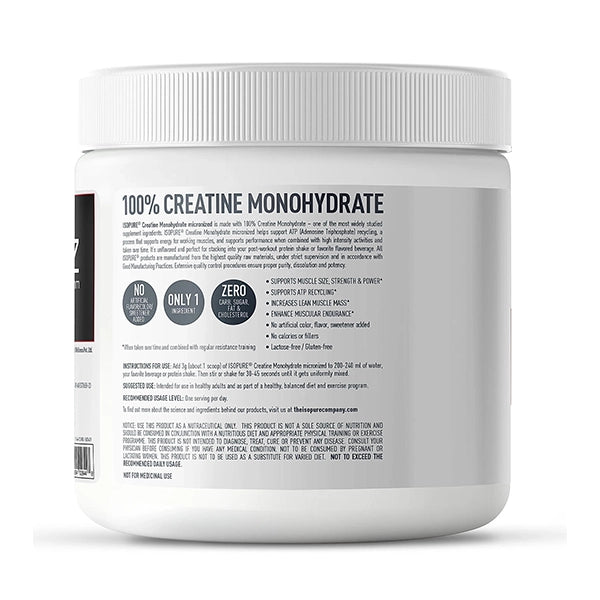 Isopure Whey Isolate, 2kg - FREE Creatine