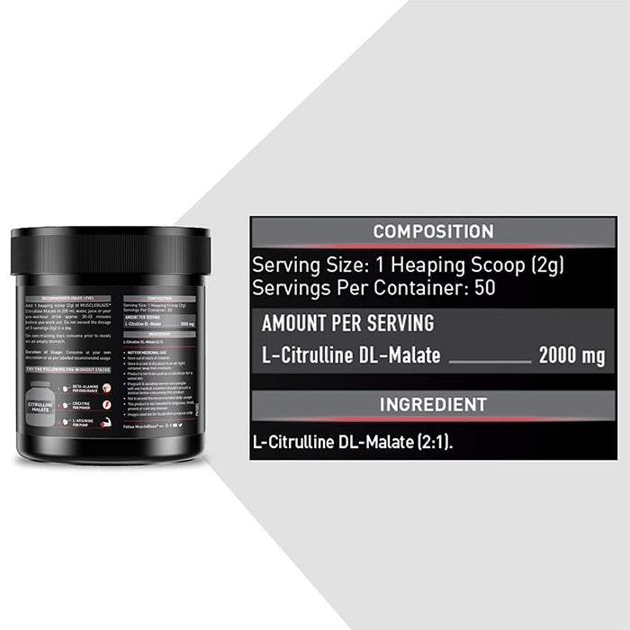 MuscleBlaze Citrulline Malate