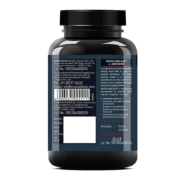 MuscleBlaze L-Arginine