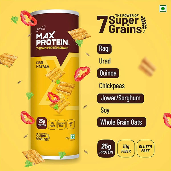 MaxProtein Chips - Desi Masala