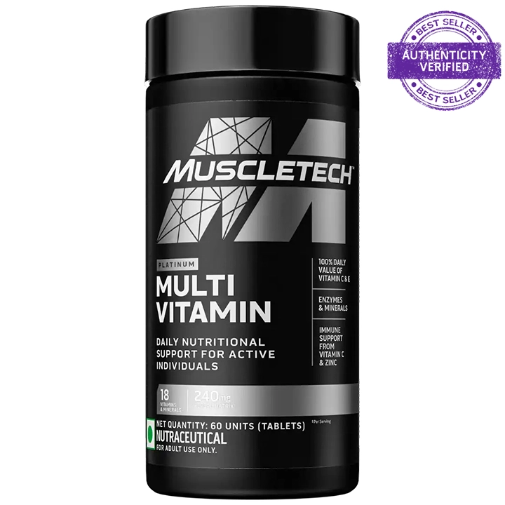 Muscletech Platinum MultiVitamin - 60 Tabs