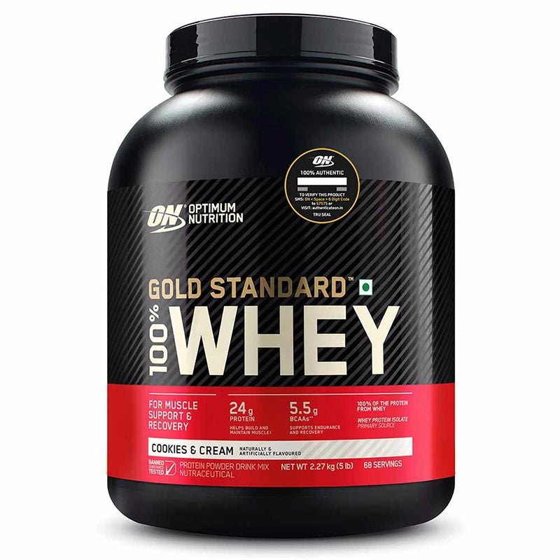 ON (Optimum Nutrition) Gold Whey Protein, 2.27kg