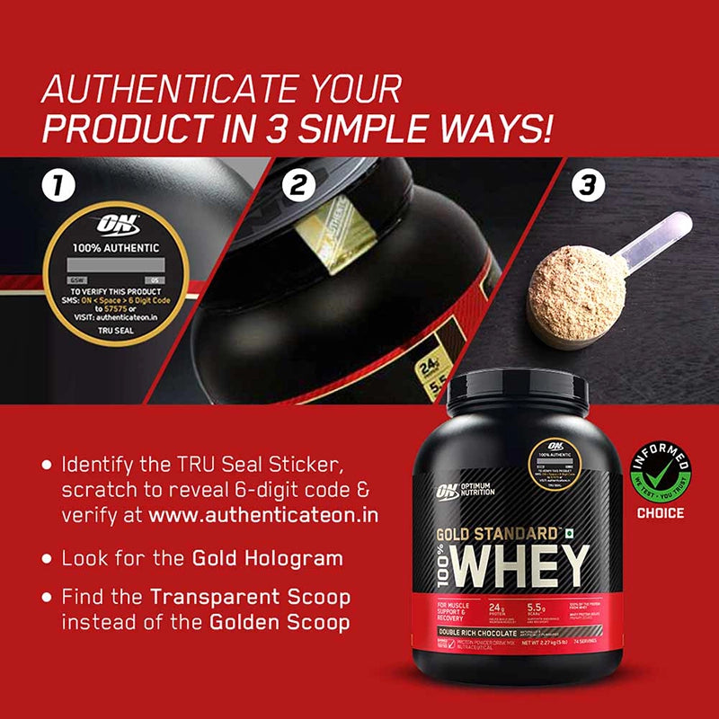 ON (Optimum Nutrition) Gold Whey Protein, 910g