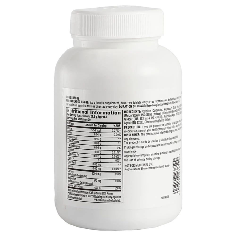 GNC Calcium Plus - Magnesium & Vitamin D3