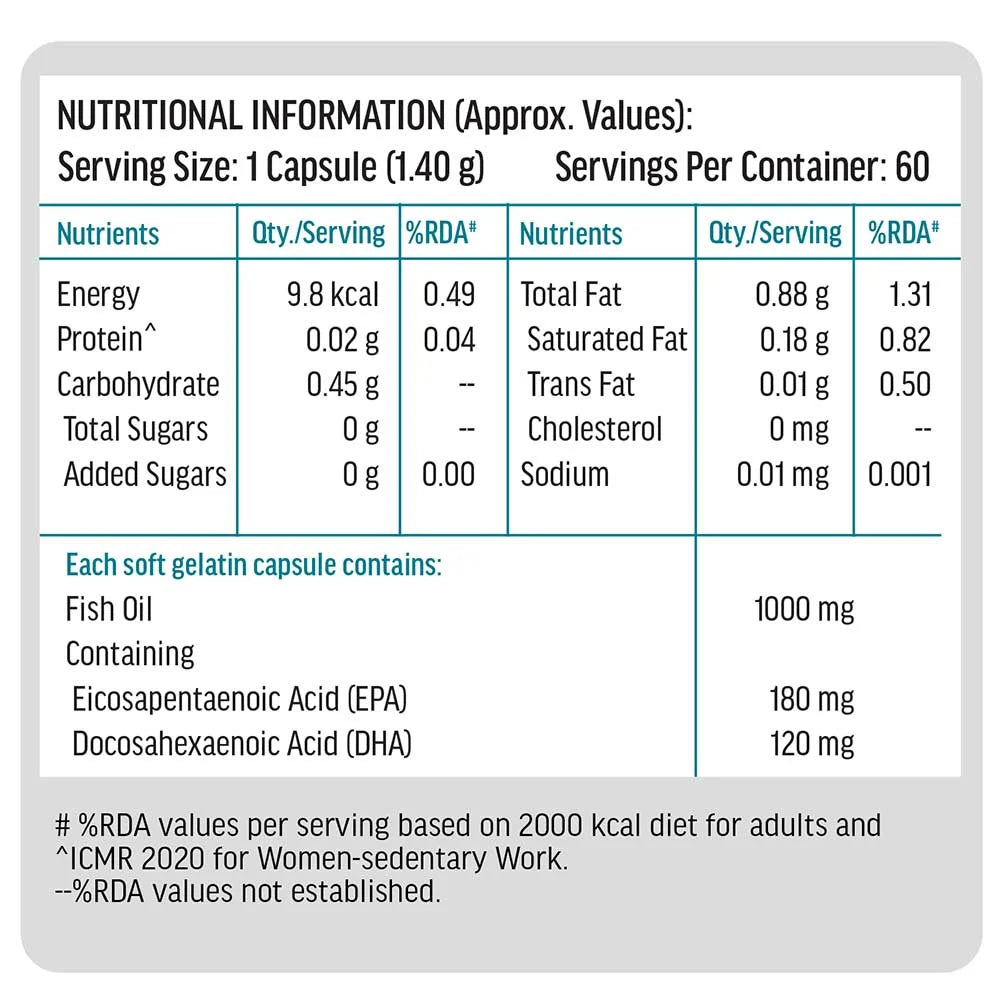 HK Vitals Fish Oil