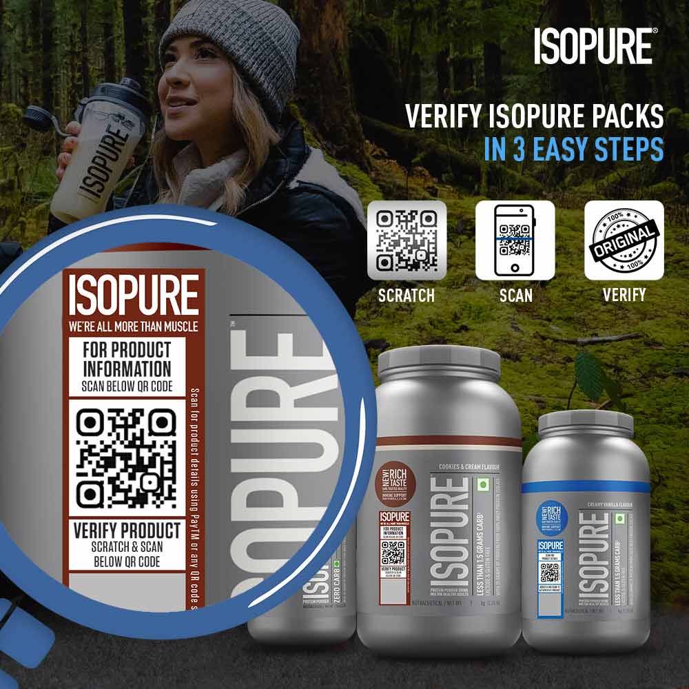 Isopure Whey Protein Isolate, 1 kg