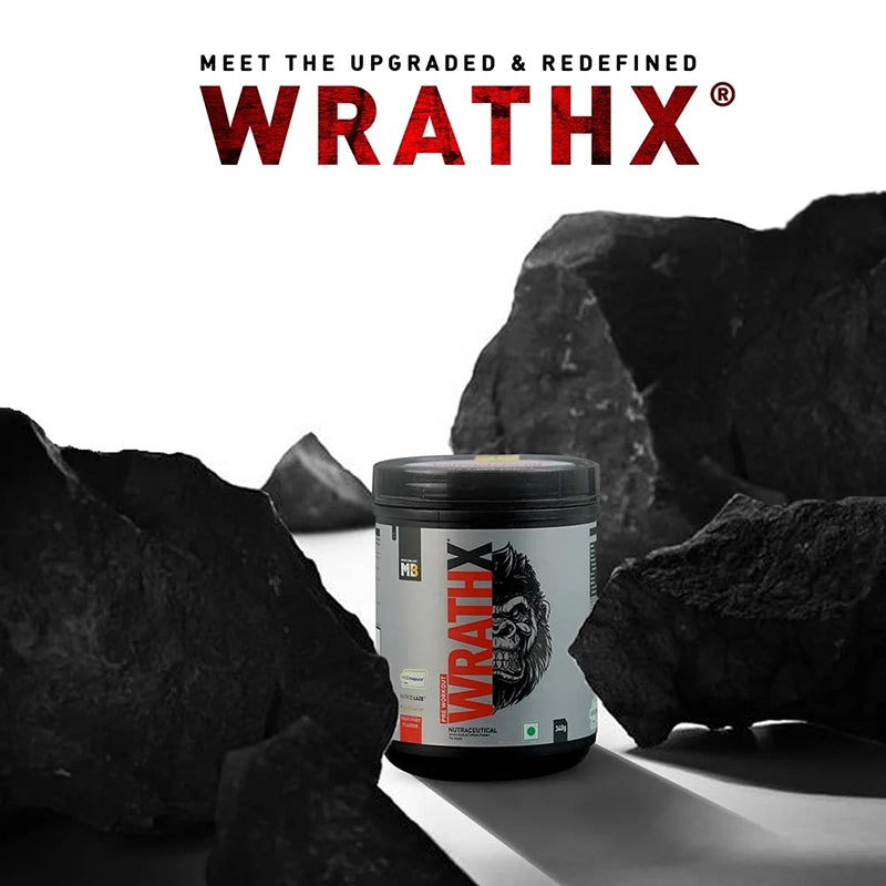MuscleBlaze Pre Workout WrathX, 340g