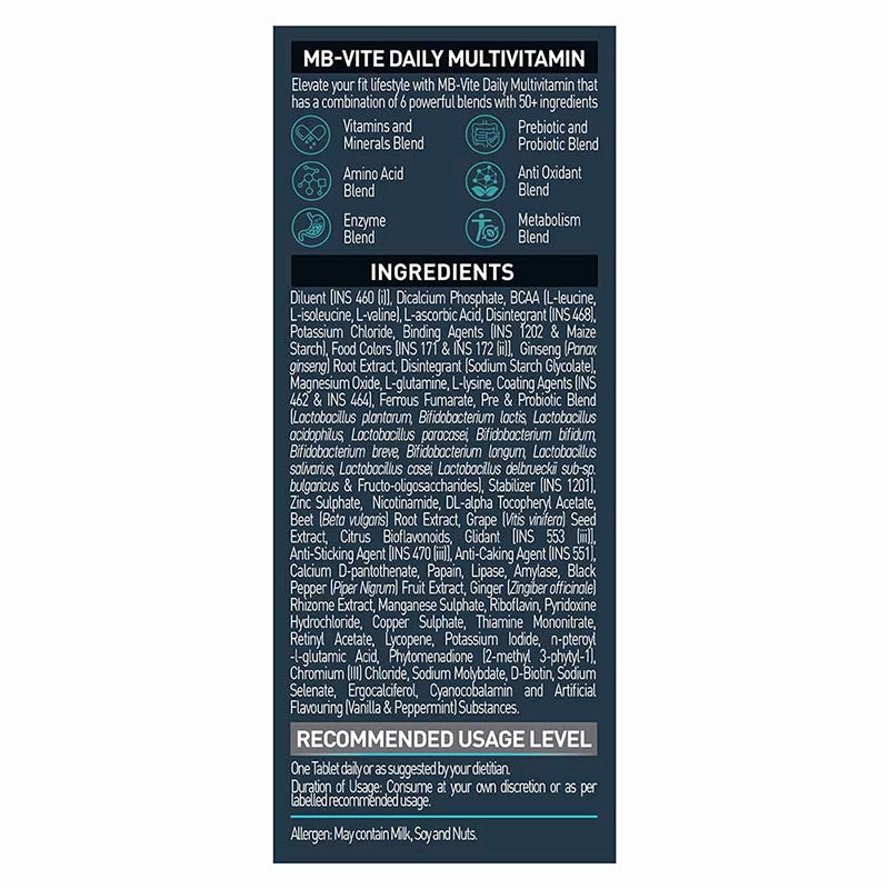 MuscleBlaze Daily Multivitamin