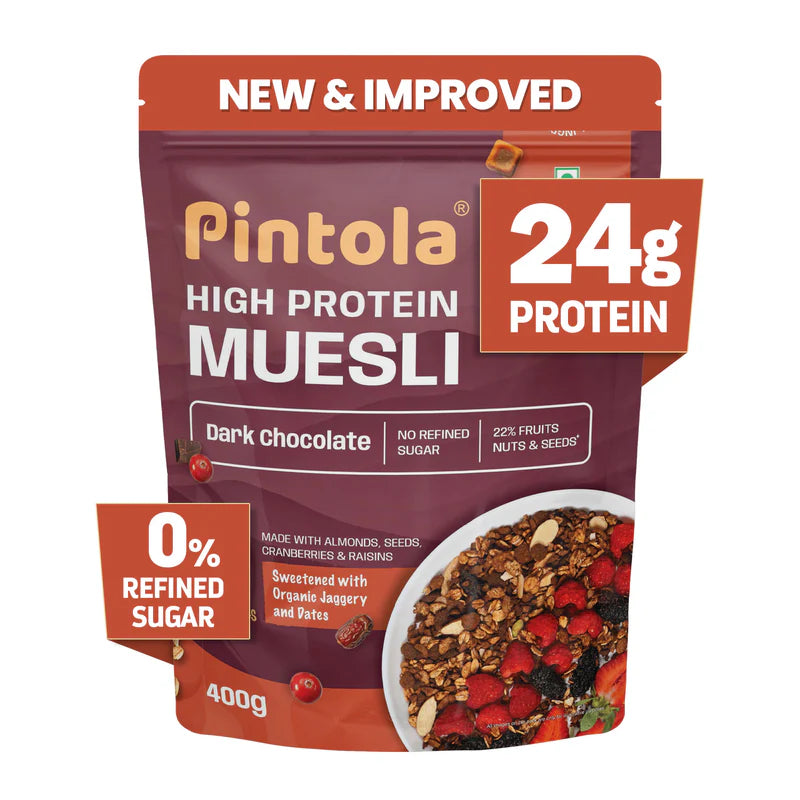 Pintola Protein Muesli, 1kg - Dark Choco
