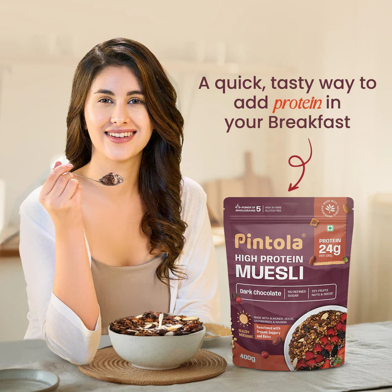 Pintola Protein Muesli, 1kg - Dark Choco