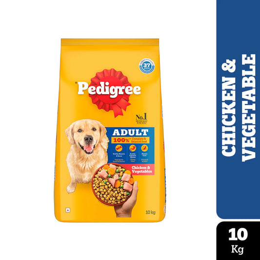 Pedigree Dog Food - Chicken & Vegetables, 10kg