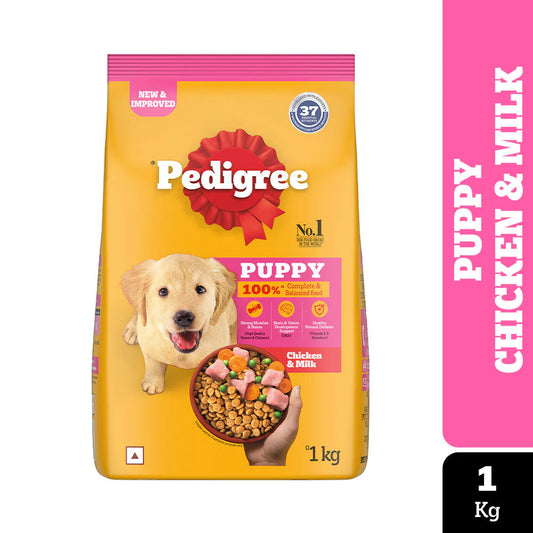 Pedigree Puppy Food - Chicken & Milk, 1kg
