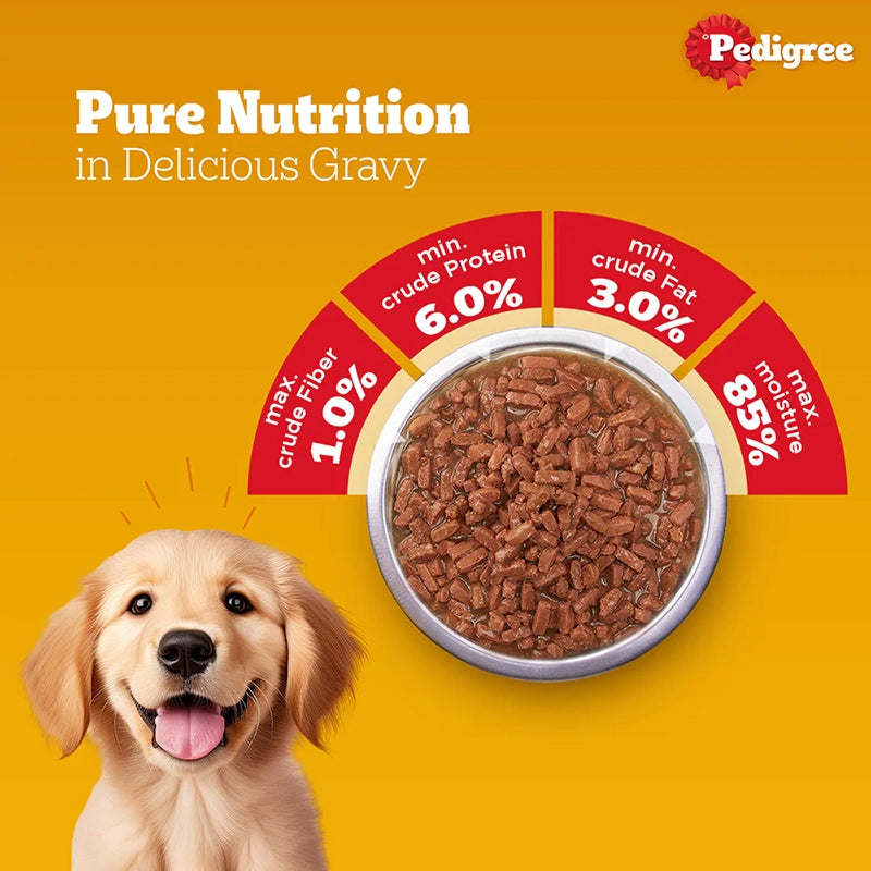 Pedigree Dog Gravy - Chicken & Liver, 70g
