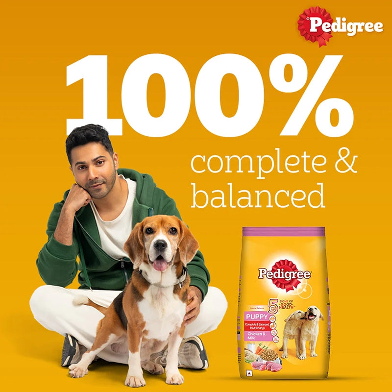 Pedigree Puppy Food - Chicken & Milk, 1kg