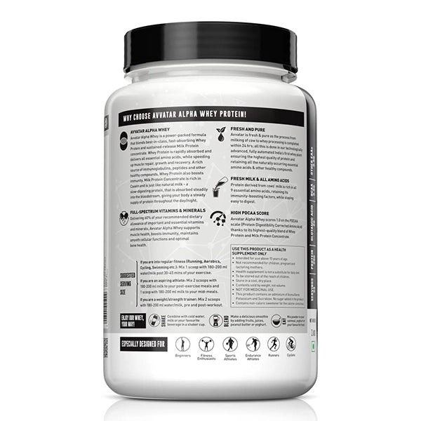 Avvatar Alpha Whey Protein, 1kg