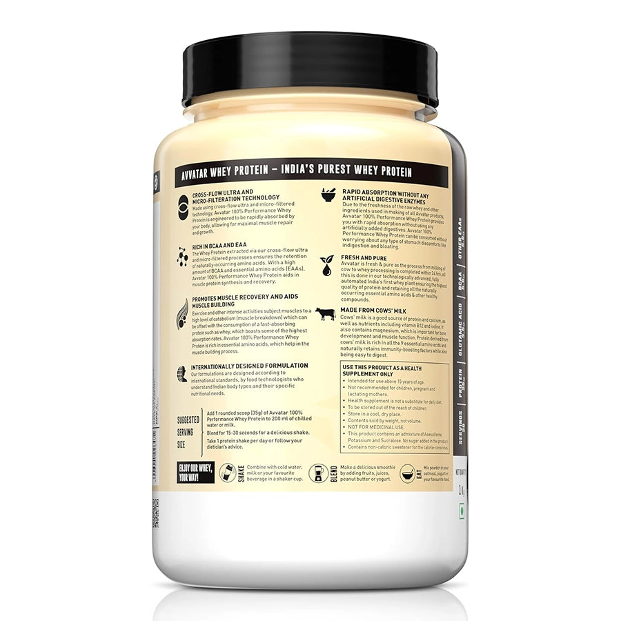 Avvatar Performance Whey, 1kg