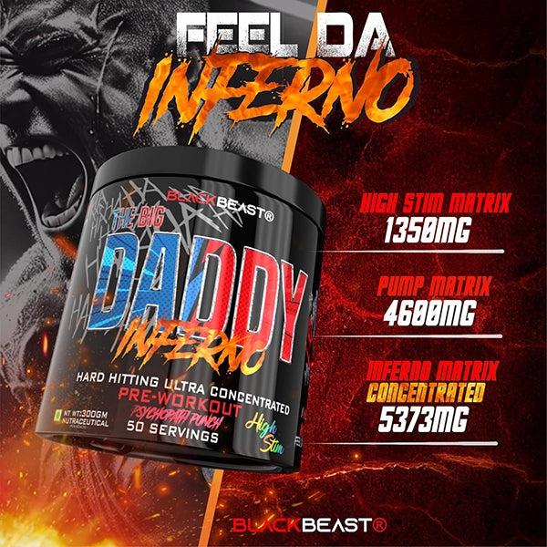 Big Daddy PreWorkout, 300g