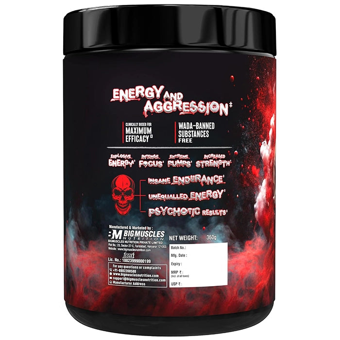 BigMuscles Freak Pre-Workout, 180g