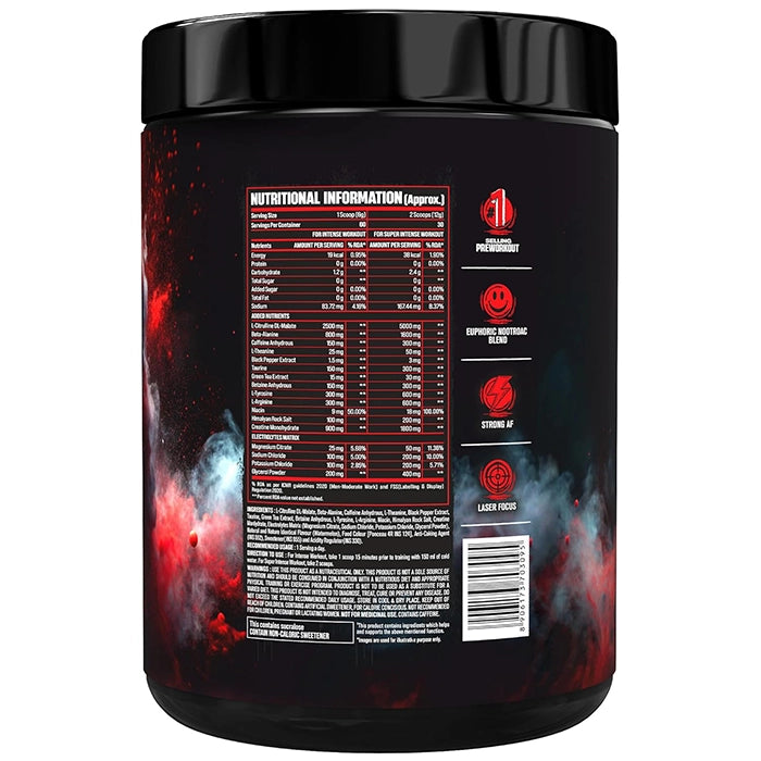 BigMuscles Freak Pre-Workout, 180g