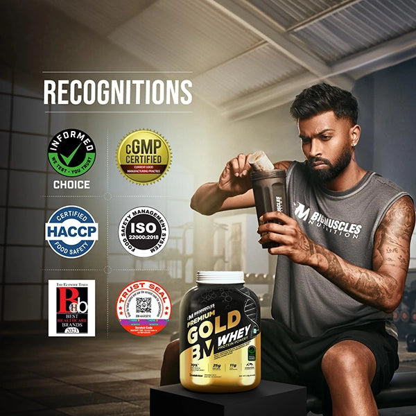 BigMuscles Gold Whey, 1kg