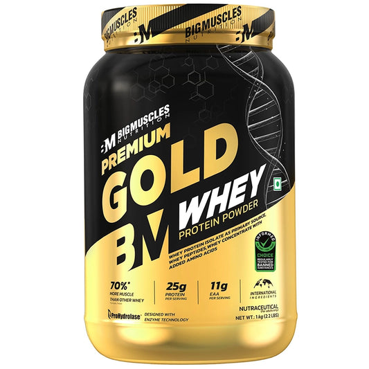 BigMuscles Gold Whey, 1kg