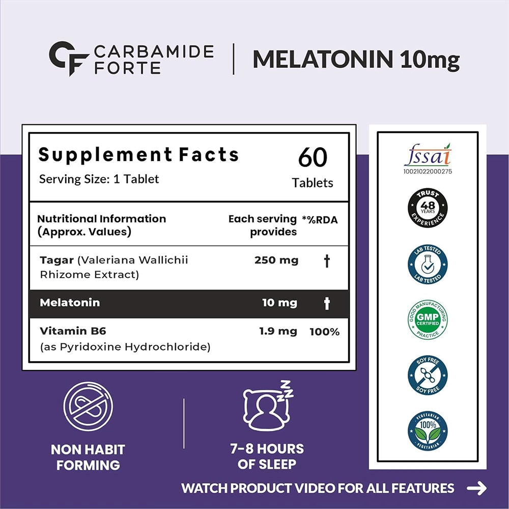 CF Melatonin (Sleeping Pills) 10mg
