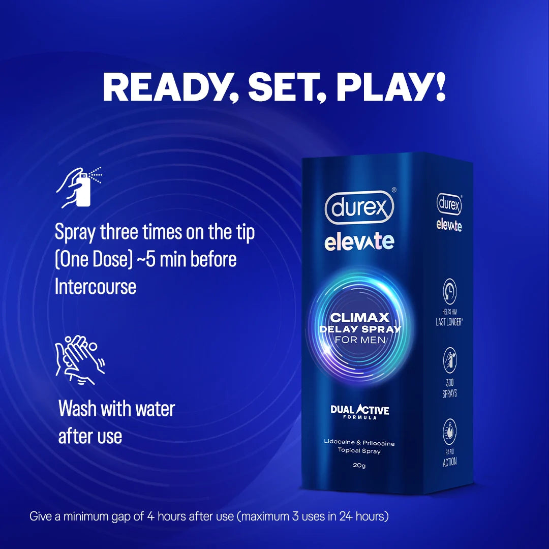 Durex Elevate Delay Spray