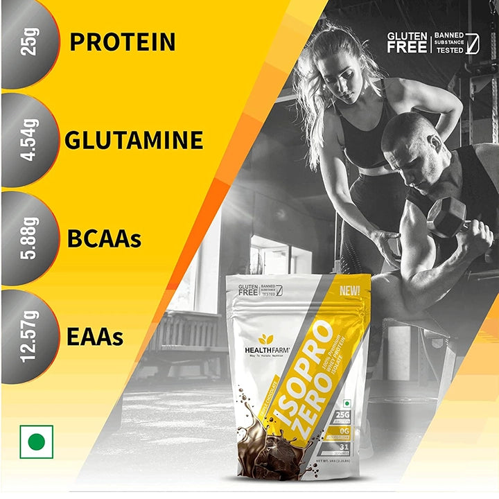 HealthFarm IsoPro Zero Whey, 1kg