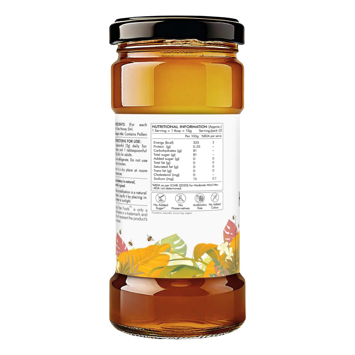 Kapiva Organic Honey 500gm