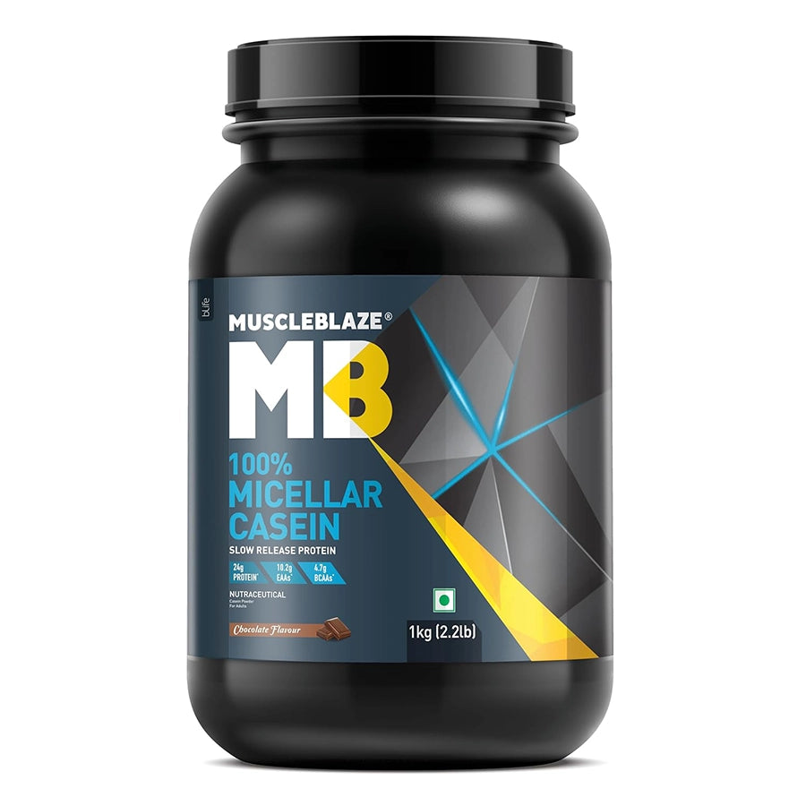 MuscleBlaze Casein Protein, 1kg