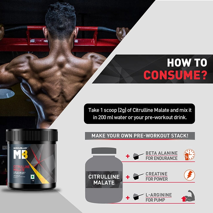 MuscleBlaze Citrulline Malate