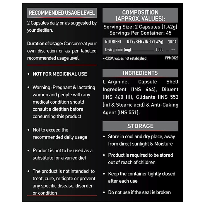 MuscleBlaze L-Arginine