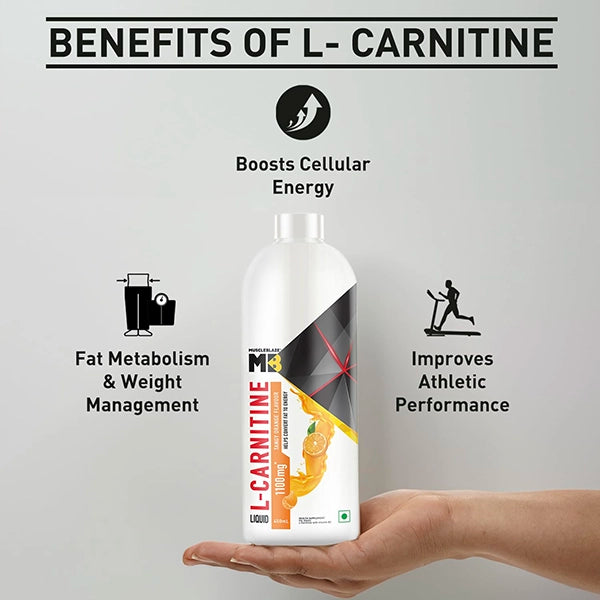 MuscleBlaze Liquid L-Carnitine, 450mL
