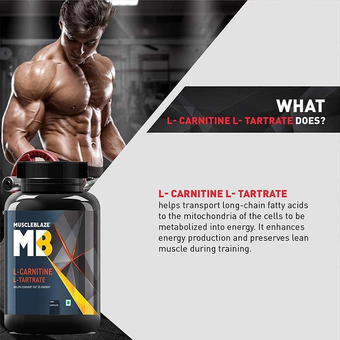 MuscleBlaze L-Carnitine L-Tartrate