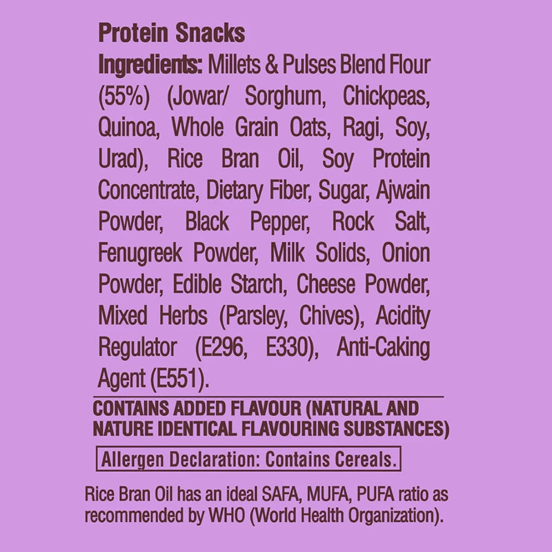 MaxProtein Chips - Cream & Onion