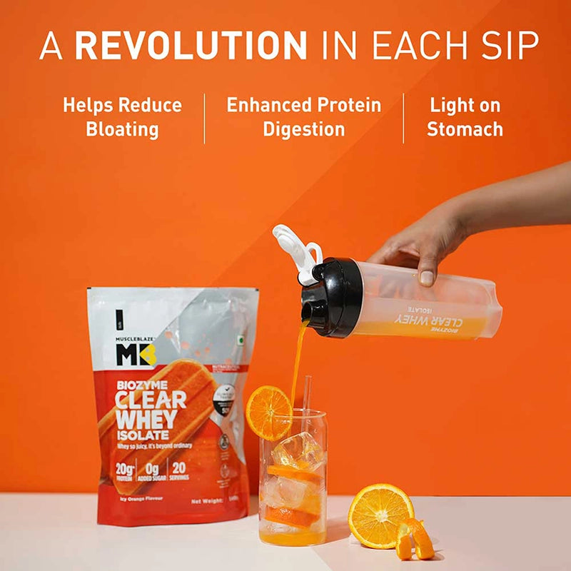 MuscleBlaze Biozyme Clear Whey Isolate