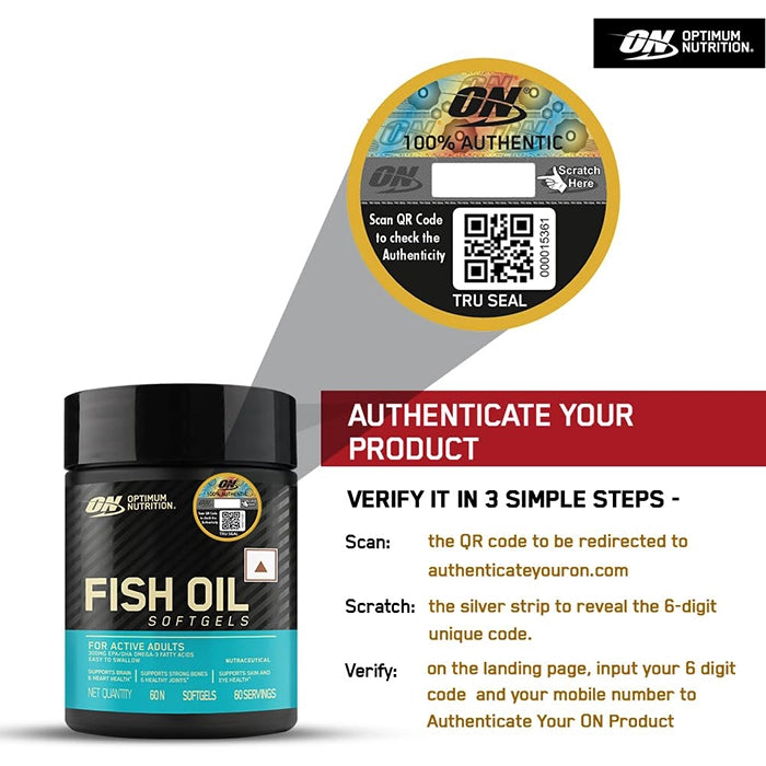 ON Fish Oil, 60n
