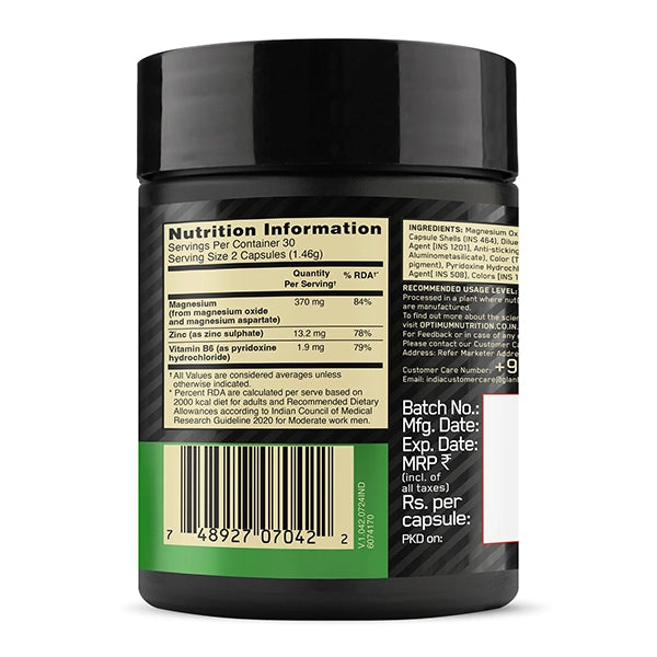 ON Zinc Magnesium Aspartate, 60n
