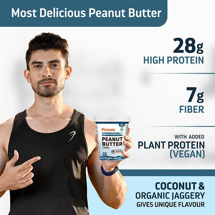 Pintola Peanut Butter, 1kg - Coconut Jaggery