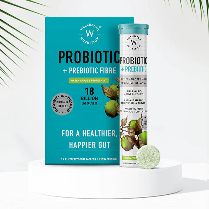 Wellbeing Nutritoin Probiotic + Prebiotic Tabs