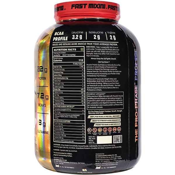 Prophase Anabolic Whey, 5lbs