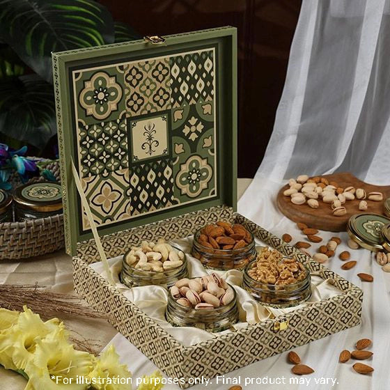 DryFruit Gift Set - 4 Jars