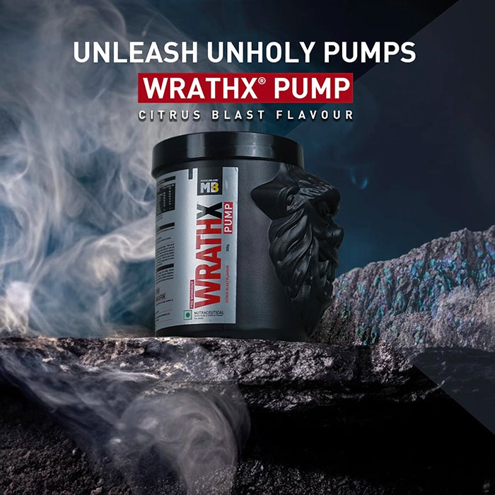 MuscleBlaze Preworkout WrathX Pump, 300g
